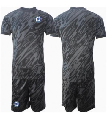 Chelsea Goalkeeper Replica Away Stadium Kit for Kids 2024-25 Short Sleeve (+ pants)